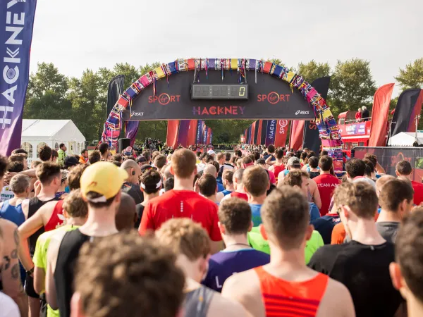 Runner start line