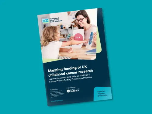 The 'Mapping funding of UK childhood cancer research' report