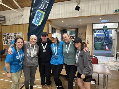 Some WDF team members at CCLG's Big Hike Event